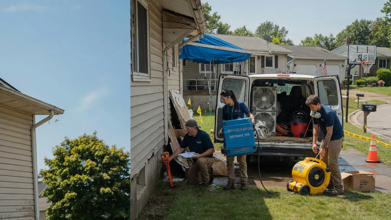 Ceiling Leak Cleanup in Thompsontown, PA near me